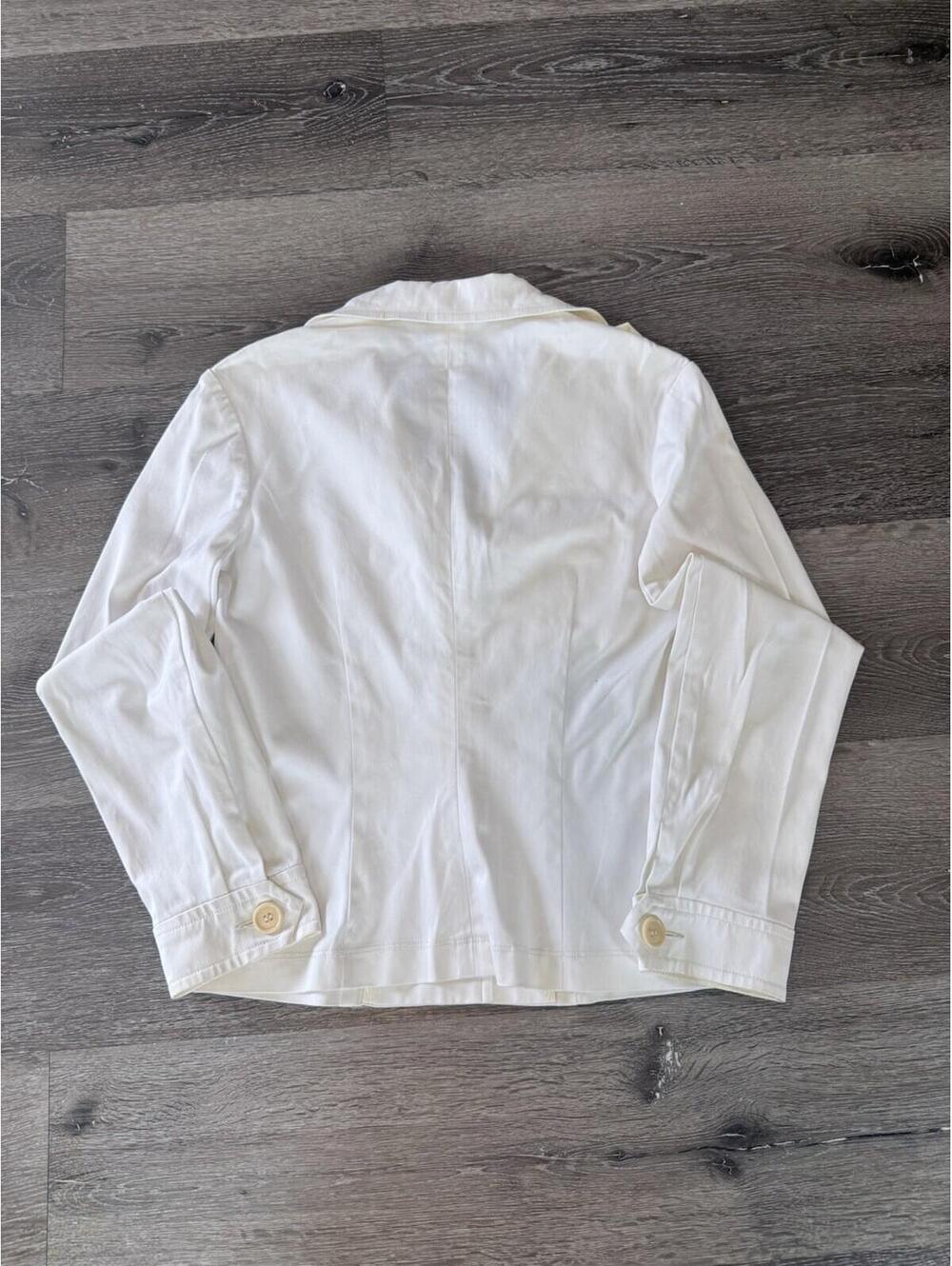 Trina Turk Women’s Size 4 Cream  Blazer 3 Buttons - Picture 3 of 6